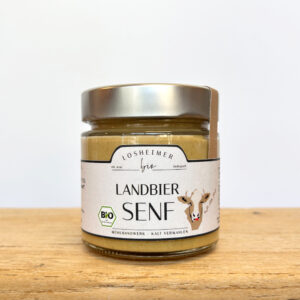 neu ab 01.05. Landbier Biosenf - Losheimer Senfmühle