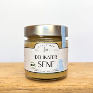 neu ab 01.05. Delikater Biosenf - Losheimer Senfmühle