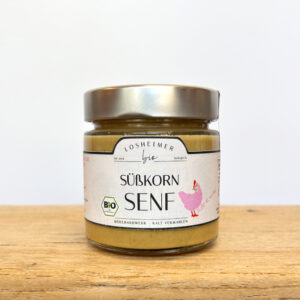neu ab 01.05. Süßkorn Biosenf - Losheimer Senfmühle